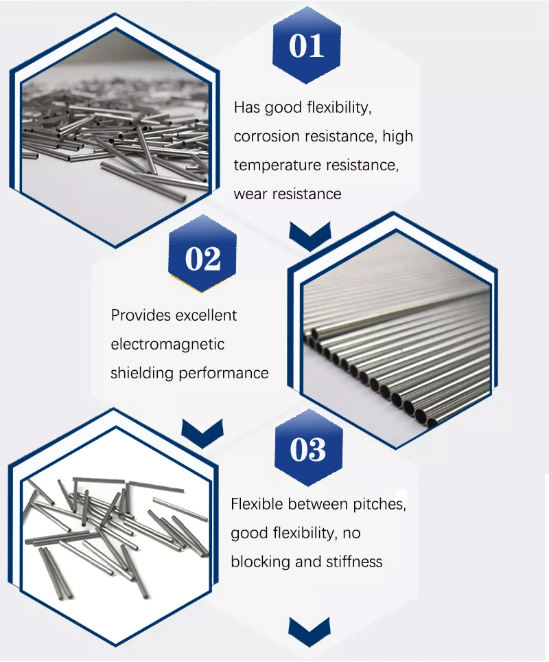 Factory Bright Annealed Capillary 201 304 316L Stainless Steel Tube