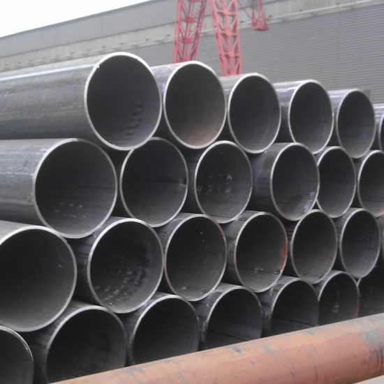 Straight Seam Welded Pipe Tube ERW Carbon Steel Pipes API 5L X42 X46 X50 X60 Factory Price Straight Seam Welded Tube